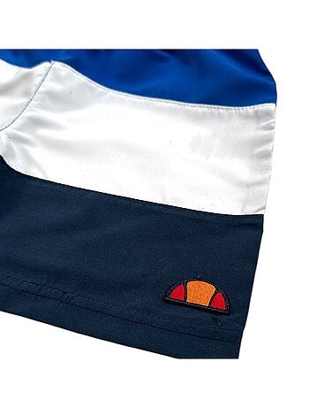 Ellesse - Short infantil esportivo colorblock