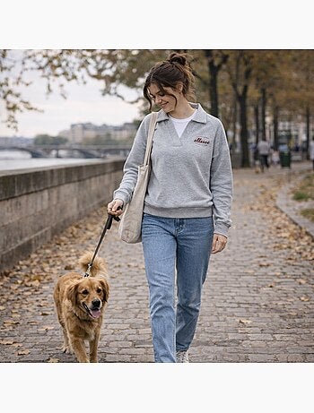 Ellesse - Sweat com capuz mulher estampado