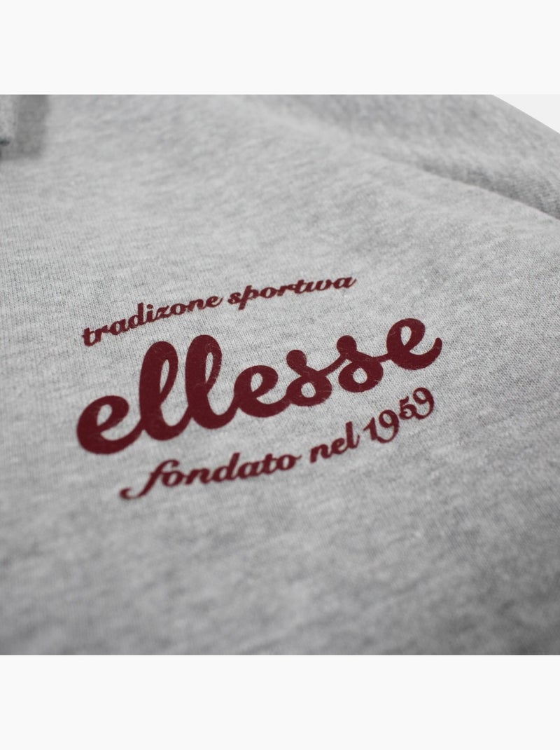 Ellesse - Sweat com capuz mulher estampado Cinza - Kiabi
