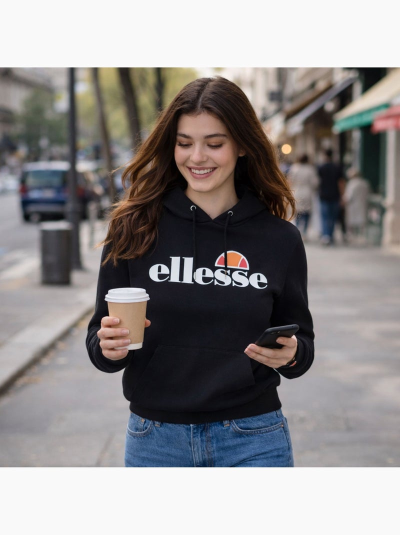 Ellesse - Sweat com capuz mulher Preto - Kiabi