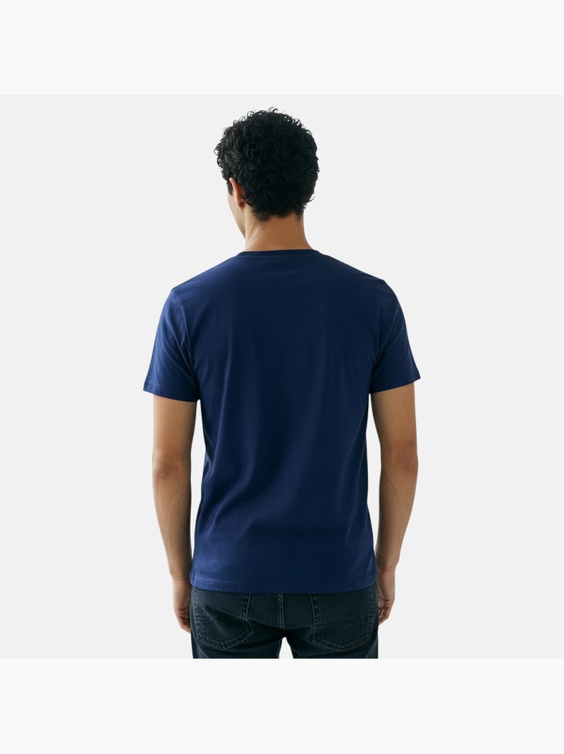 Ellesse - T-shirt manga curta  homem Azul-marinho - Kiabi