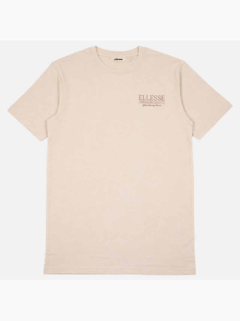 Ellesse - T-shirt manga curta  homem Bege - Kiabi