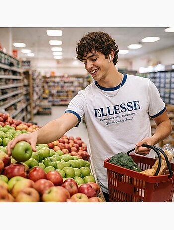 Ellesse - T-shirt manga curta homem
