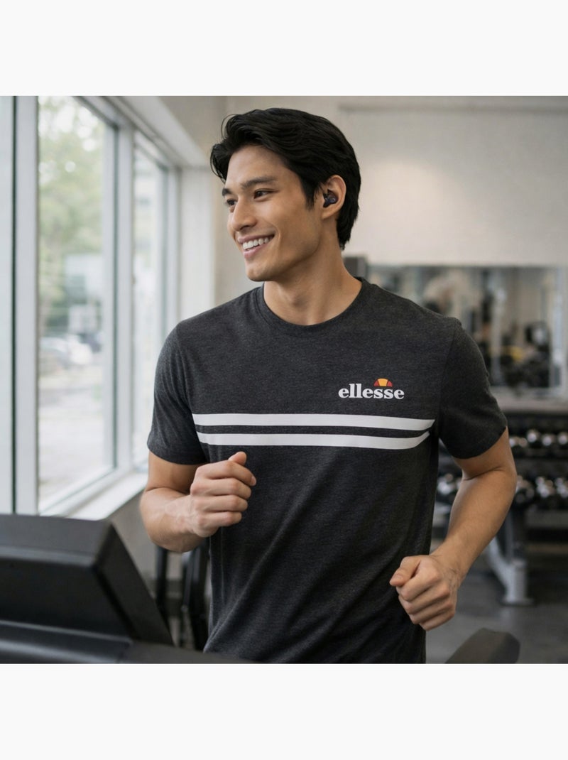 Ellesse - T-shirt manga curta  homem Cinza antracite - Kiabi