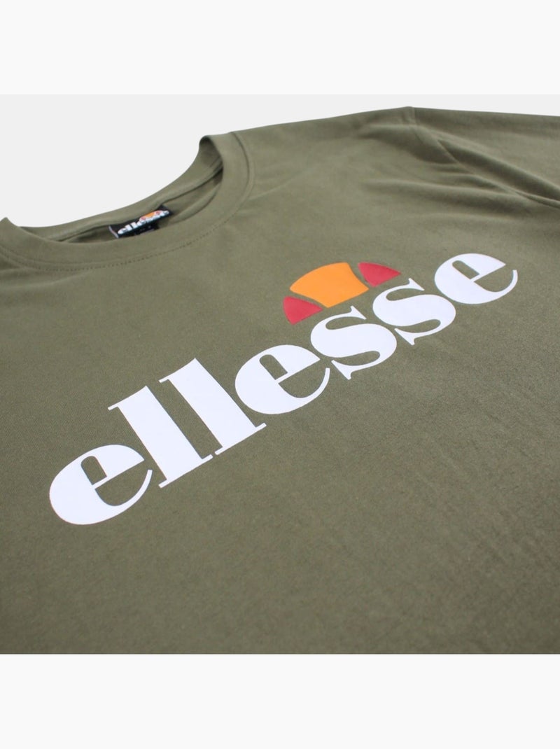 Ellesse - T-shirt manga curta homem estampada Cáqui - Kiabi