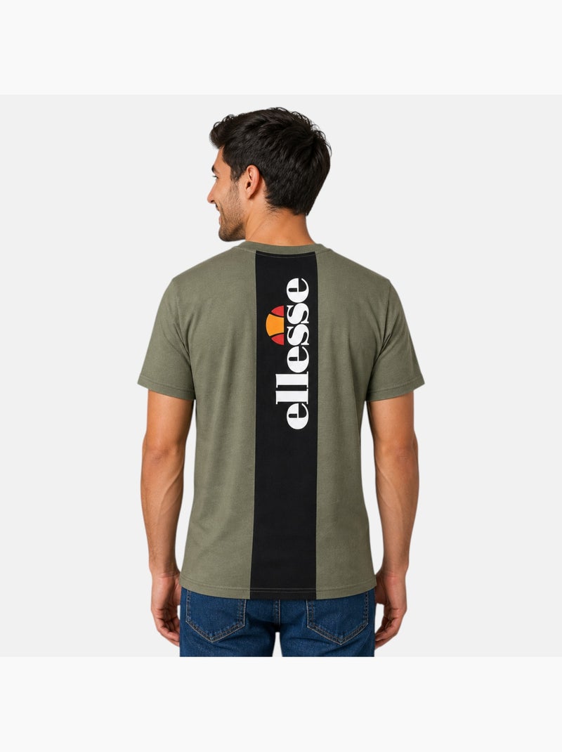 Ellesse - T-shirt manga curta homem estampada Cáqui - Kiabi