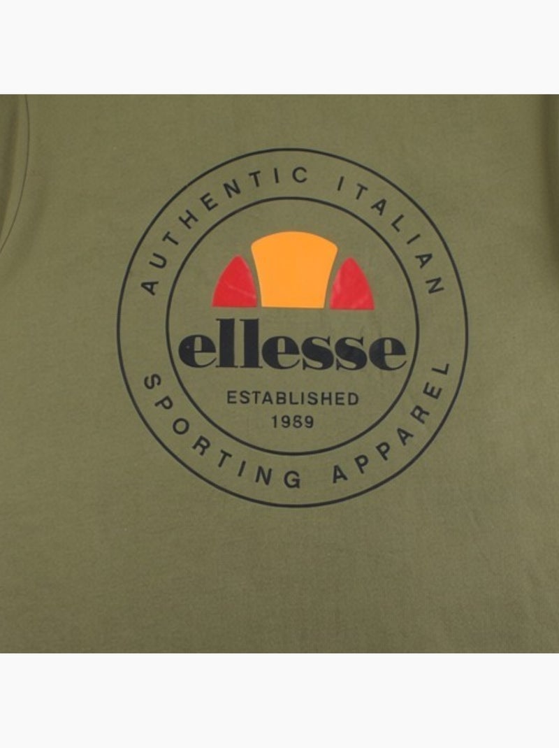 Ellesse - T-shirt manga curta homem estampada Cáqui - Kiabi