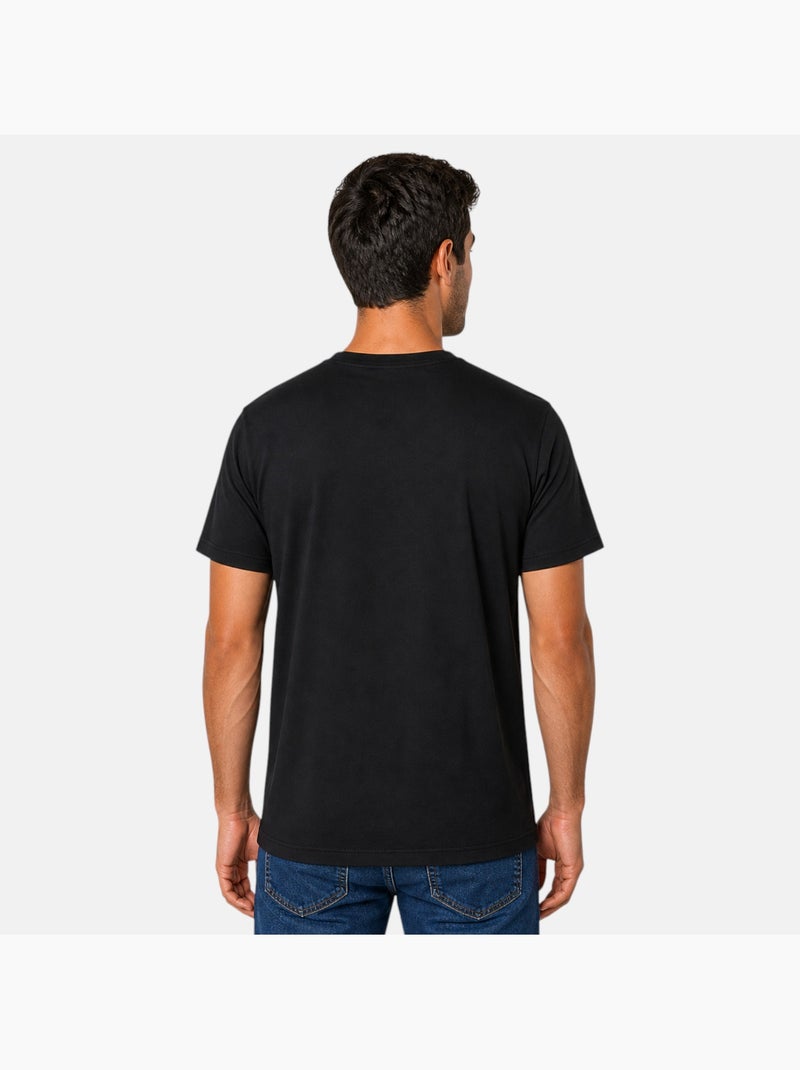Ellesse - T-shirt manga curta homem estampada Preto - Kiabi