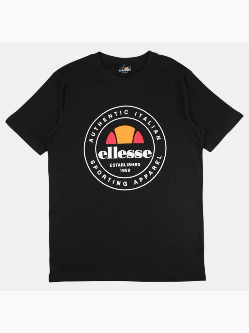 Ellesse - T-shirt manga curta homem estampada Preto - Kiabi