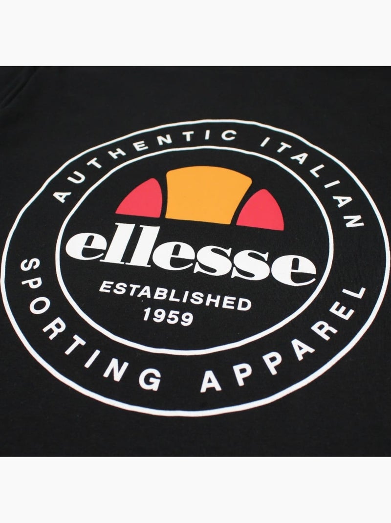 Ellesse - T-shirt manga curta homem estampada Preto - Kiabi