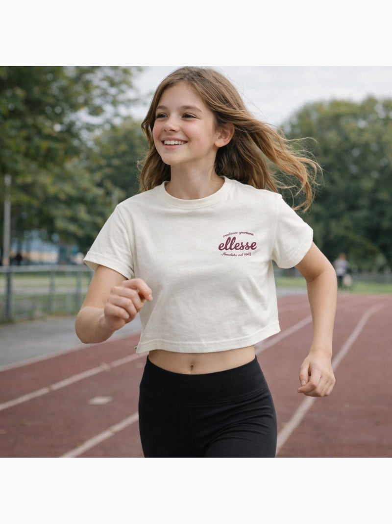 Ellesse - T-shirt manga curta  menina Branco - Kiabi