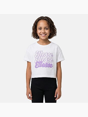 Ellesse - T-shirt manga curta menina