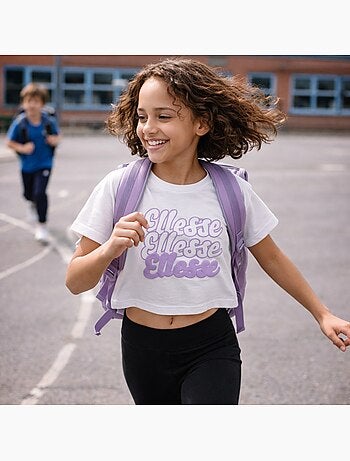 Ellesse - T-shirt manga curta menina