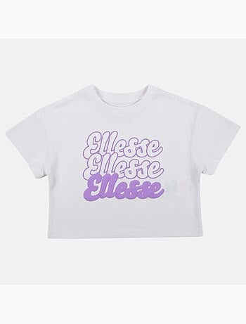 Ellesse - T-shirt manga curta menina