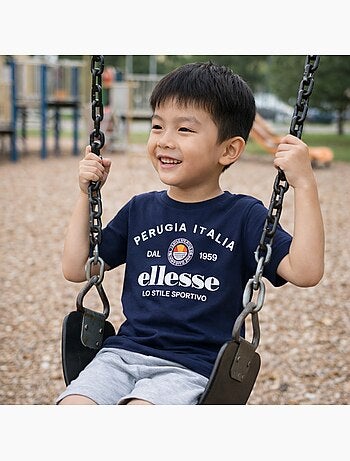Ellesse - T-shirt manga curta menino