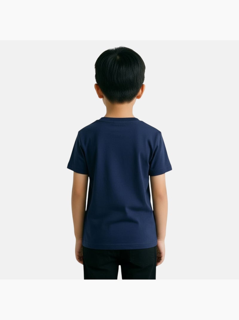 Ellesse - T-shirt manga curta  menino Azul-marinho - Kiabi