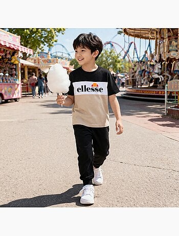 Ellesse - T-shirt manga curta menino