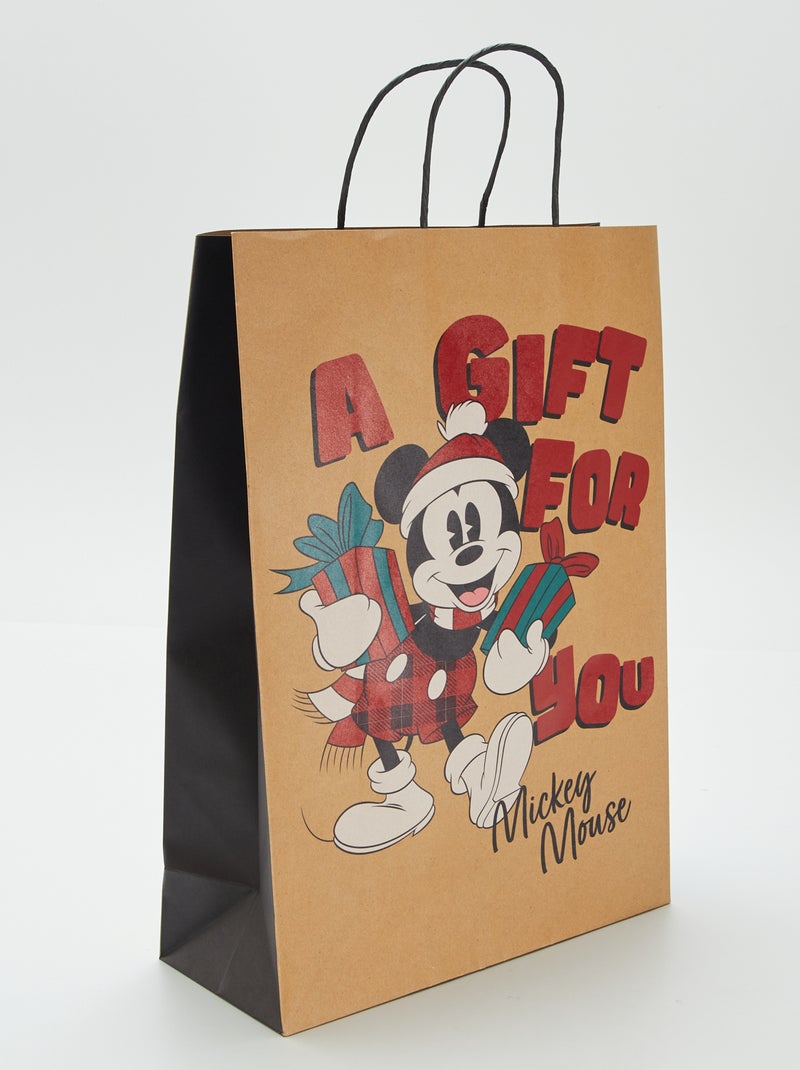 Embalagem de presente 'Mickey' da 'Disney' CASTANHO - Kiabi