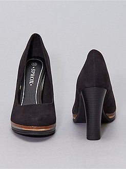 Escarpins com plataforma - Kiabi