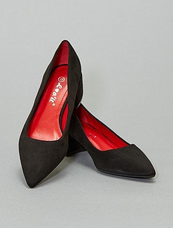 Escarpins com salto quadrado - Kiabi