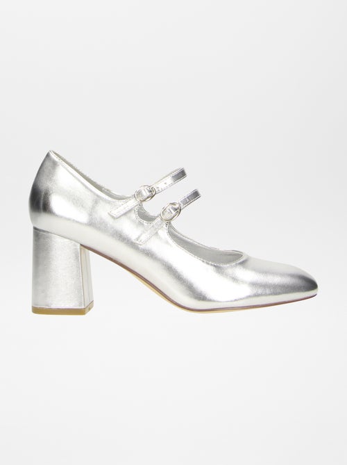 Escarpins com tira dupla - Kiabi