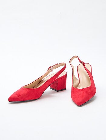 Escarpins de bico fino