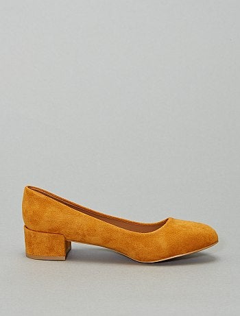 Escarpins de camurça sintética - Kiabi