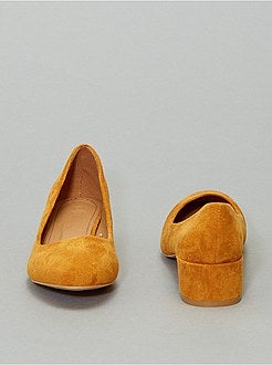 Escarpins de camurça sintética - Kiabi