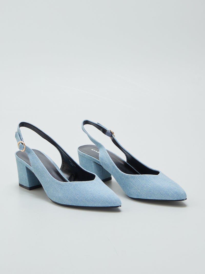 Escarpins lisos AZUL - Kiabi