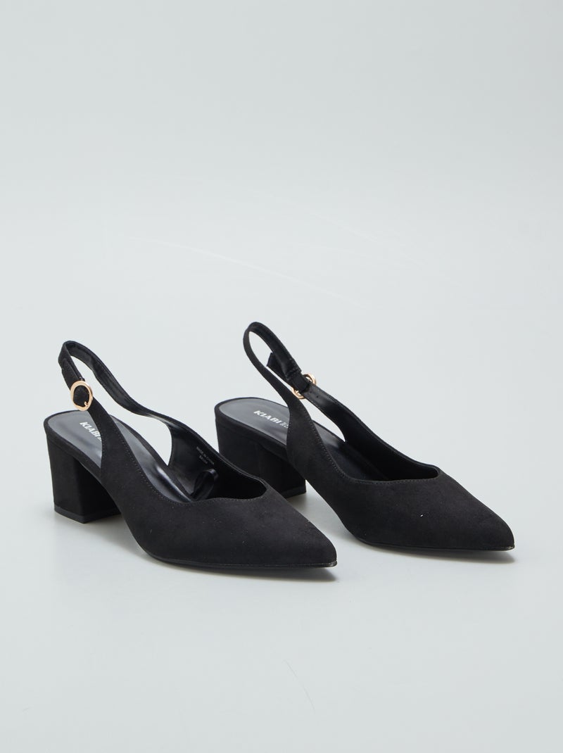 Escarpins lisos PRETO - Kiabi