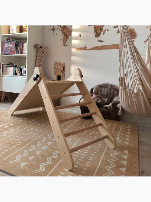 Escorrega infantil de madeira dobrável – design escandinavo hypermotion - Kiabi