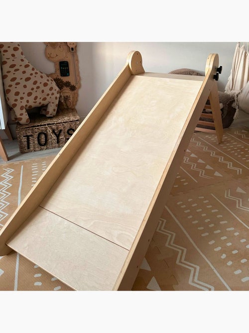 Escorrega infantil de madeira dobrável – design escandinavo hypermotion - Kiabi