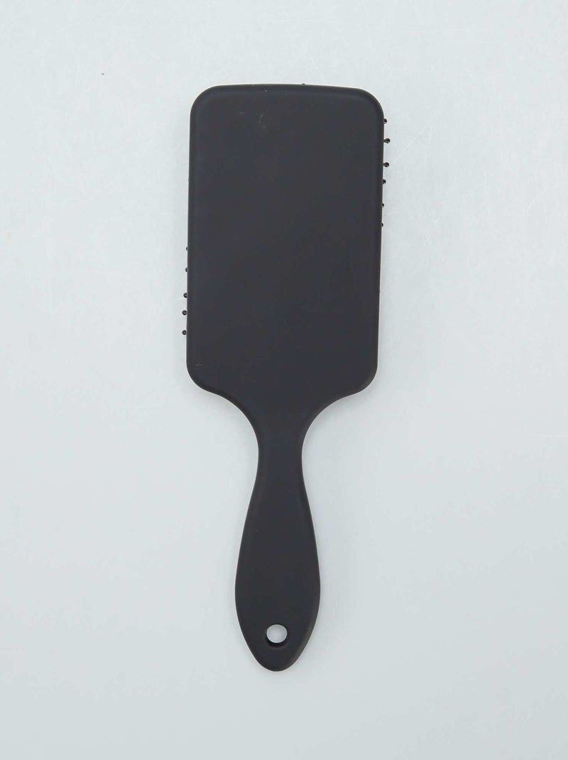 Escova de cabelo quadrada PRETO - Kiabi