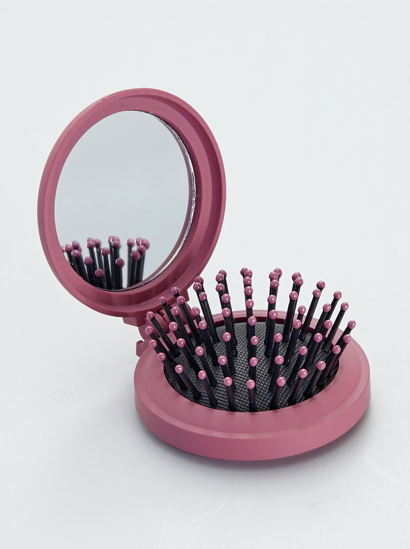 Escova de mala redonda ROSA - Kiabi