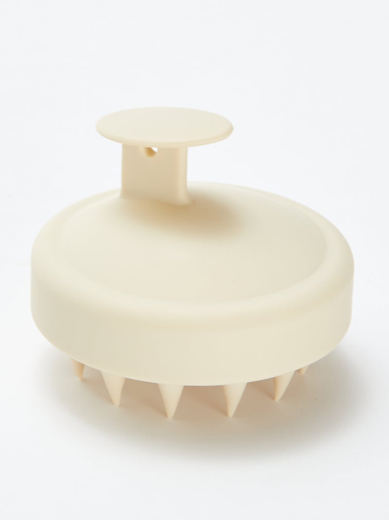 Escova de massagem de silicone bege - Kiabi