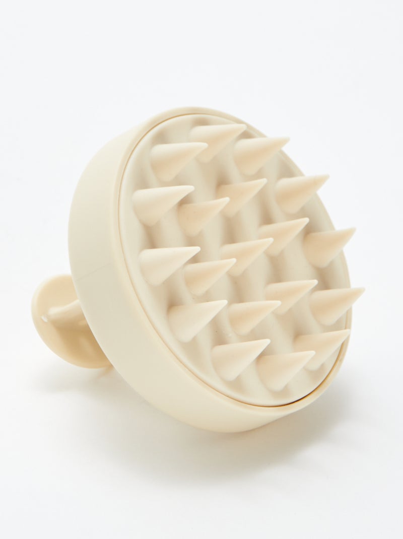 Escova de massagem de silicone bege - Kiabi