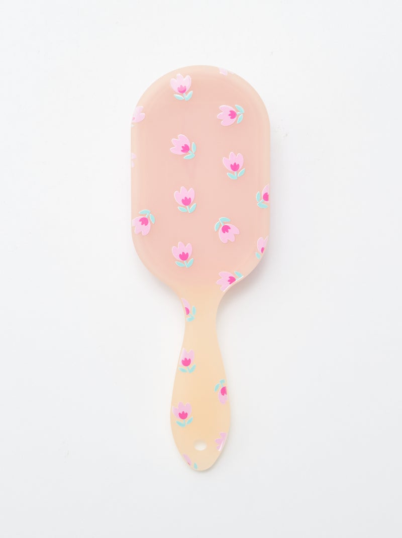 Escova para cabelo com efeito gelado ROSA - Kiabi
