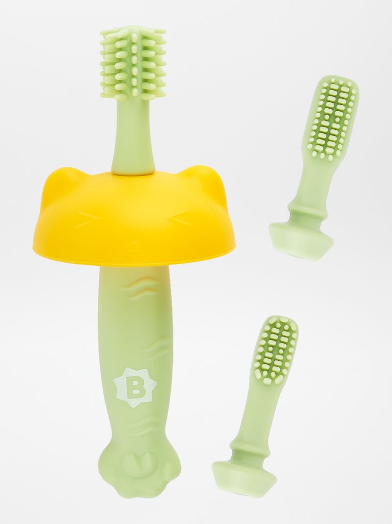 Escova para dentes evolutiva 'Babymoov' VERDE - Kiabi