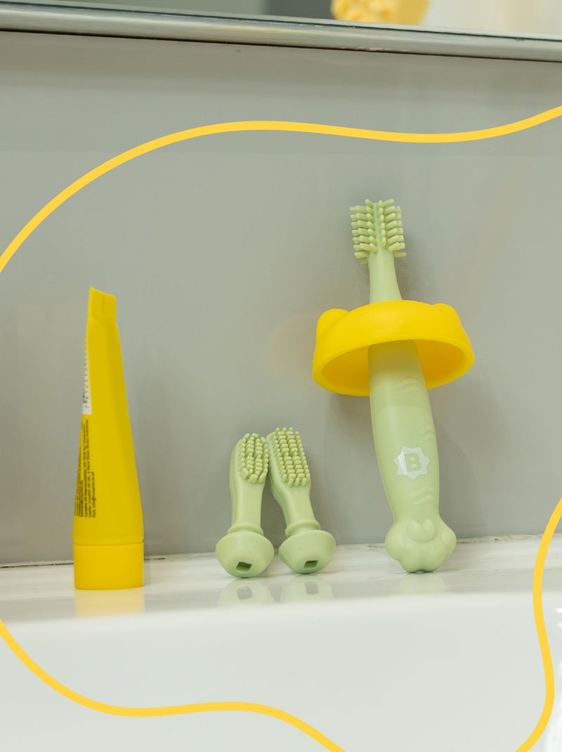 Escova para dentes evolutiva 'Babymoov' VERDE - Kiabi