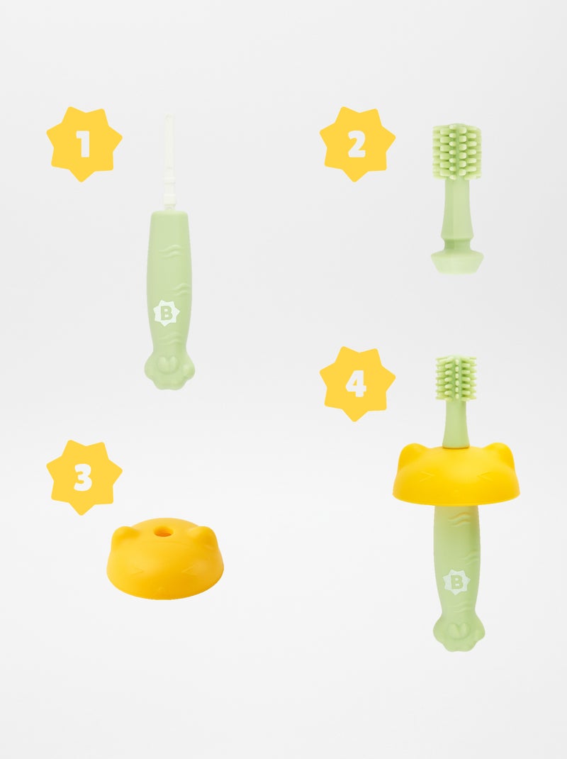 Escova para dentes evolutiva 'Babymoov' VERDE - Kiabi