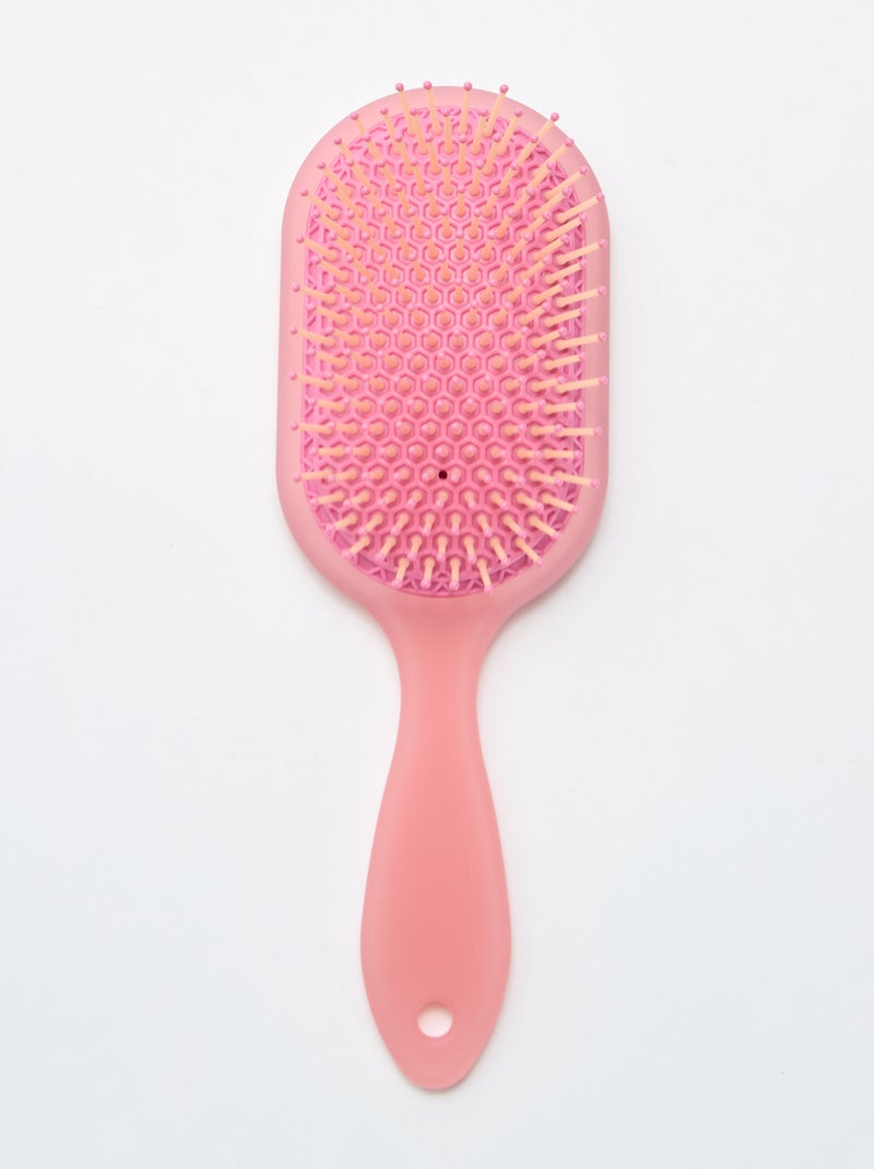 Escova quadrada estampada Rosa - Kiabi