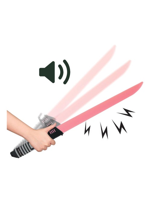 Espada laser led com efeitos sonoros - Kiabi