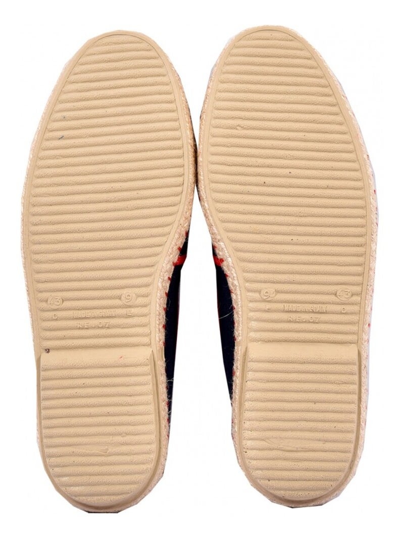 Espadrilhas em lona com sola antiderrapante Azul-marinho - Kiabi