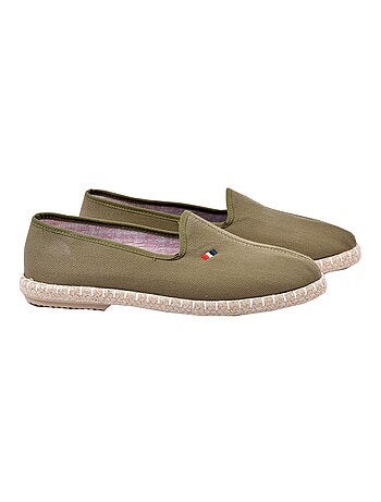 Espadrilhas em lona com sola antiderrapante
