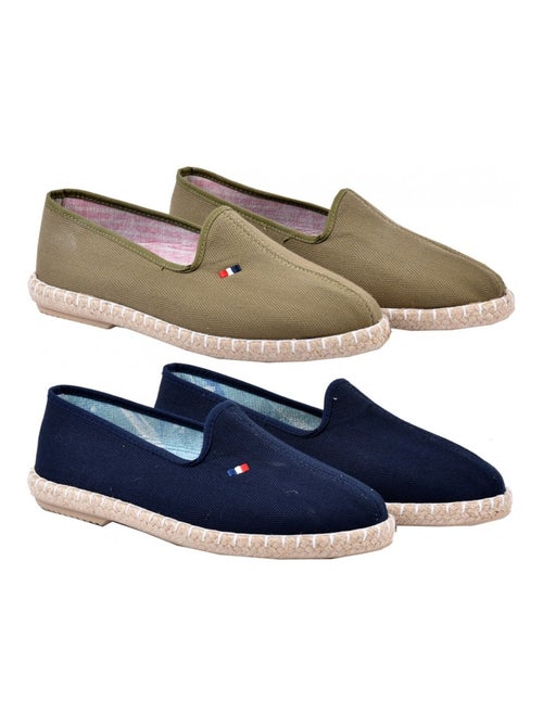 Espadrilhas em lona com sola antiderrapante - Kiabi Espadrilhas em lona com sola antiderrapante - Kiabi