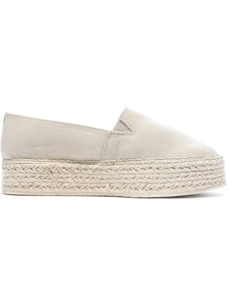 Espadrilles Flatform Ecru Calvin Klein Jeans para Mulher Ecru - Kiabi