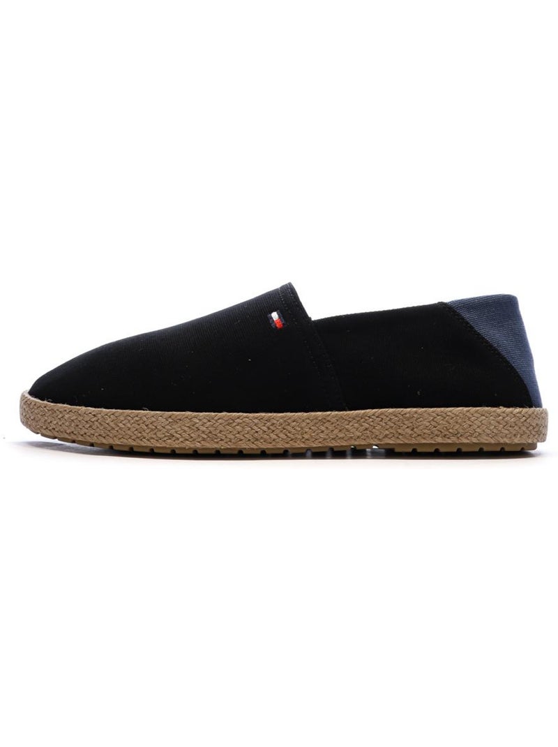 Espadrilles tommy hilfiger core para homem em preto/azul Preto - Kiabi