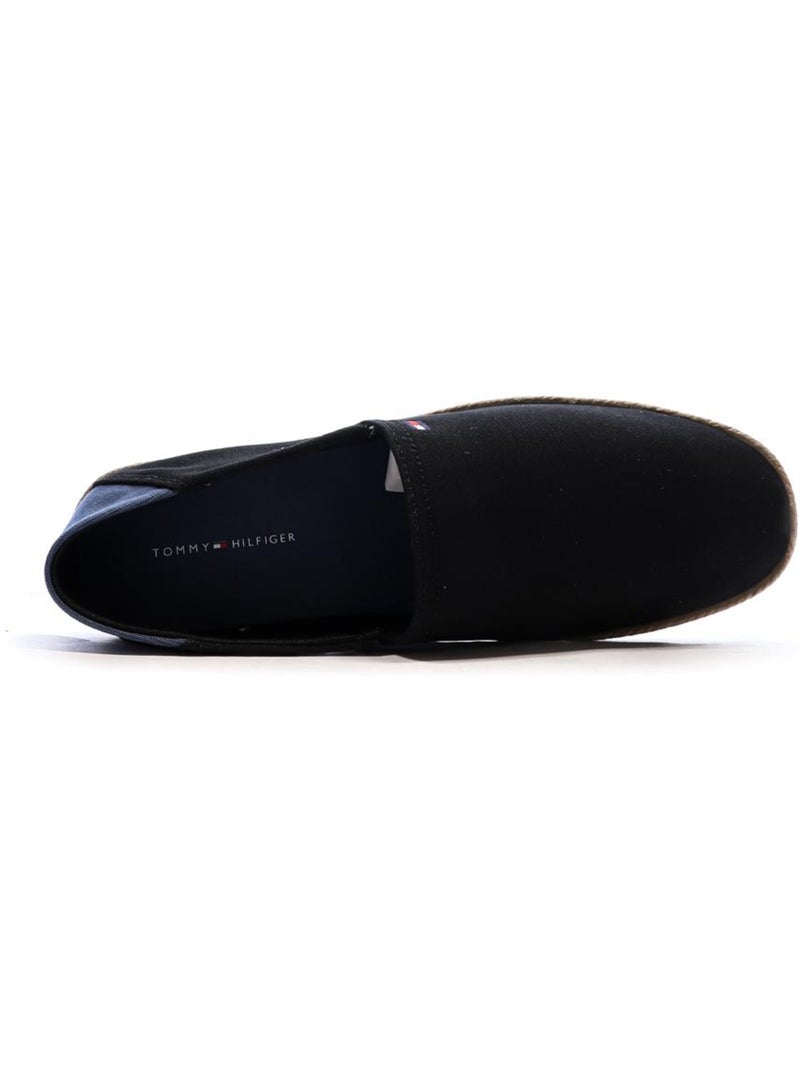 Espadrilles tommy hilfiger core para homem em preto/azul Preto - Kiabi
