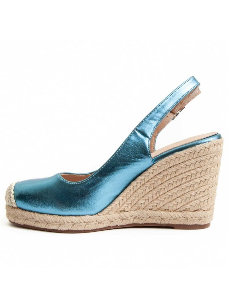 Esparto Com Cunha Material Sintético Montevita Azul - Kiabi