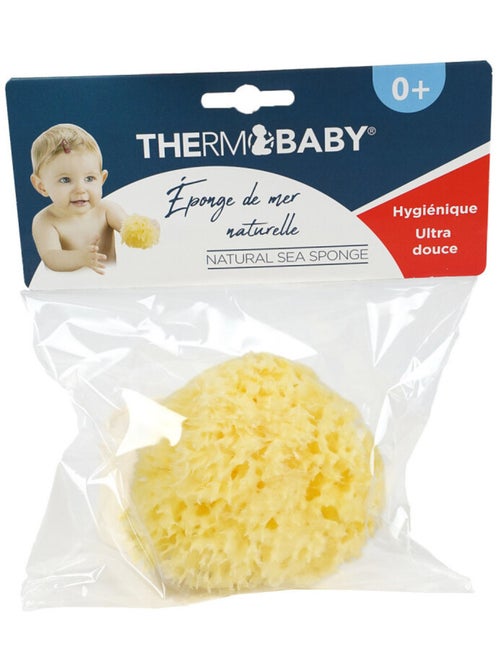 Esponja do mar natural em favo thermobaby para banho de bebé - Kiabi